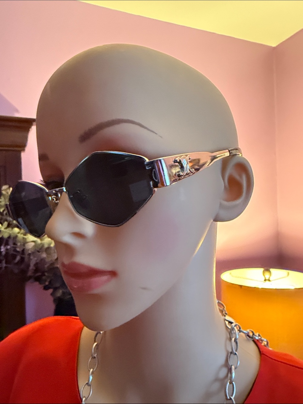 Celine Triumph Geometric Unisex Sunglasses